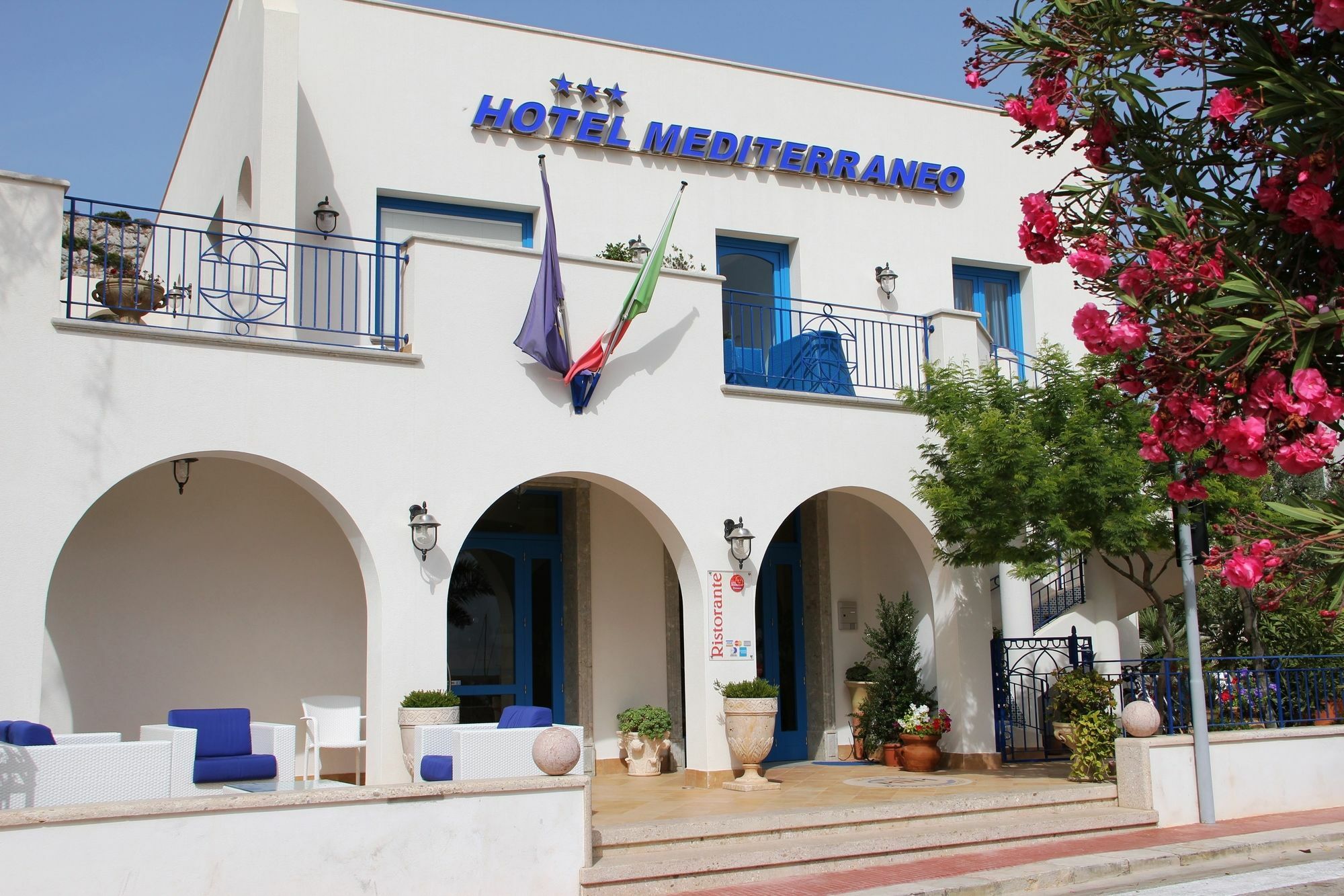 Hotel Ristorante Mediterraneo Faro San Vito Lo Capo Exteriér fotografie